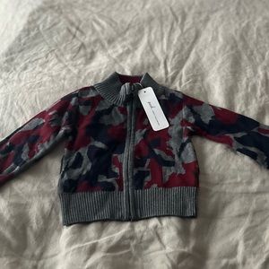 Baby Rock-ridge Camo Zip Sweater